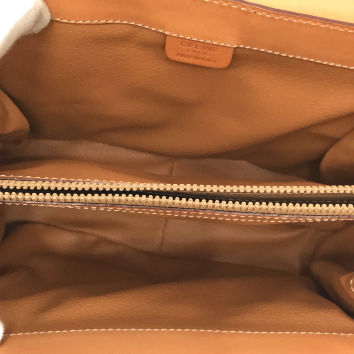 CELINE マカダム ハンドバッグ