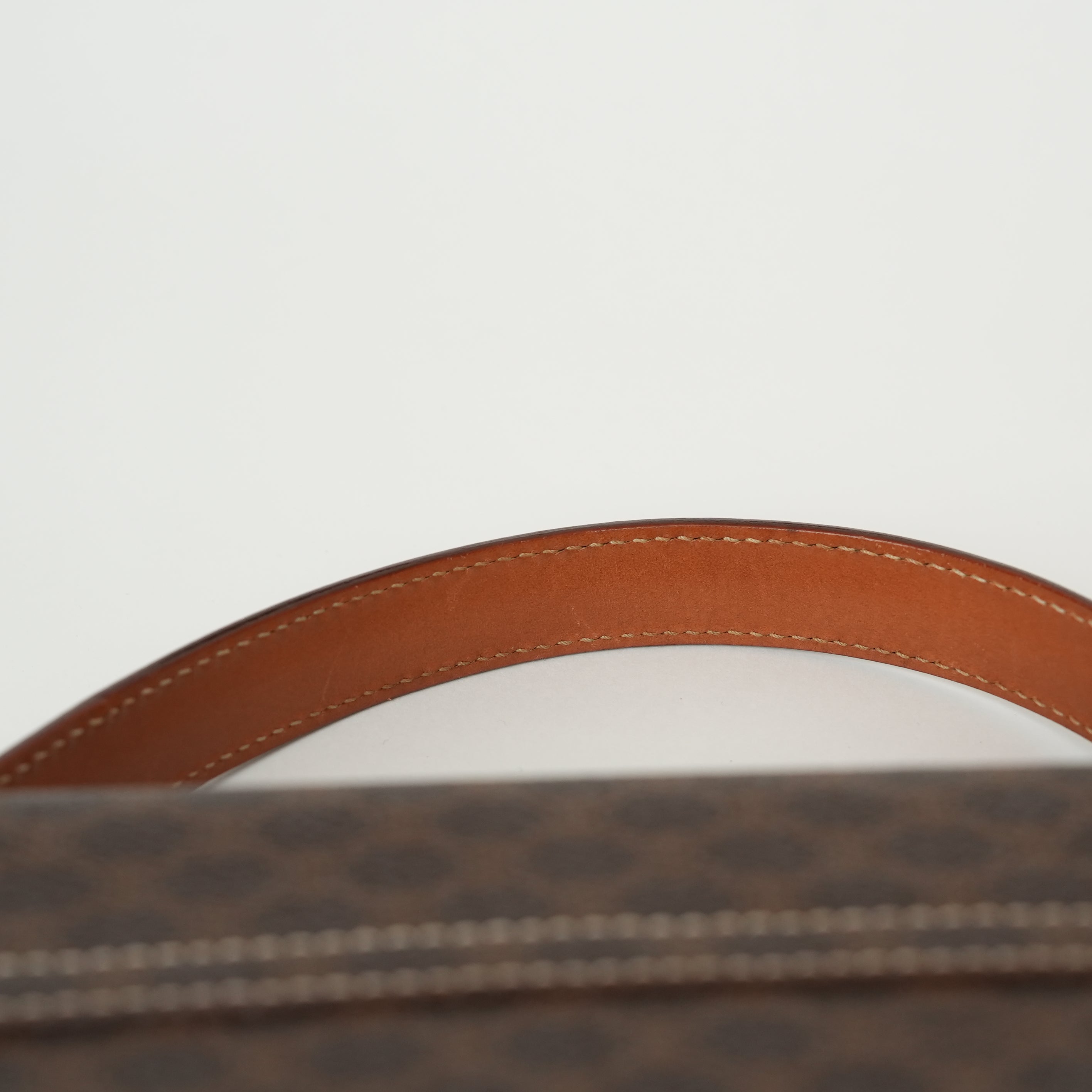 CELINE マカダム ハンドバッグ