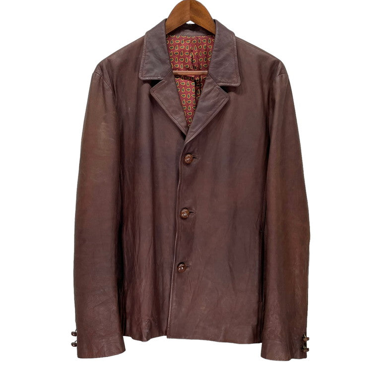 NUMBER NINE 03AW Cow hide leather jacket