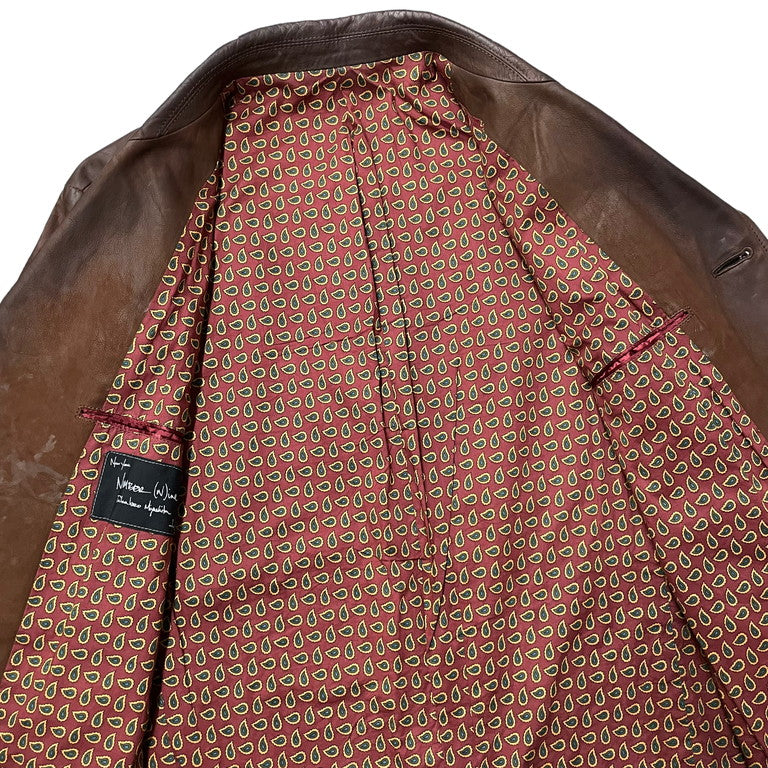 NUMBER NINE 03AW Cow hide leather jacket