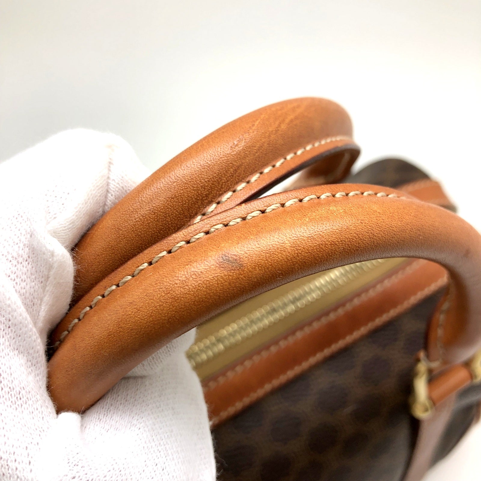 CELINE ミニボストンバッグ マカダム