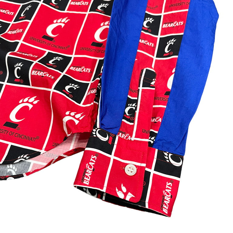 COMME des GARCONS SHIRT boys 19SS CINCINNATI BEARCATS Crazy pattern shirt