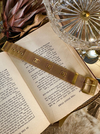 CHANEL メッシュ ブレスレット 95P