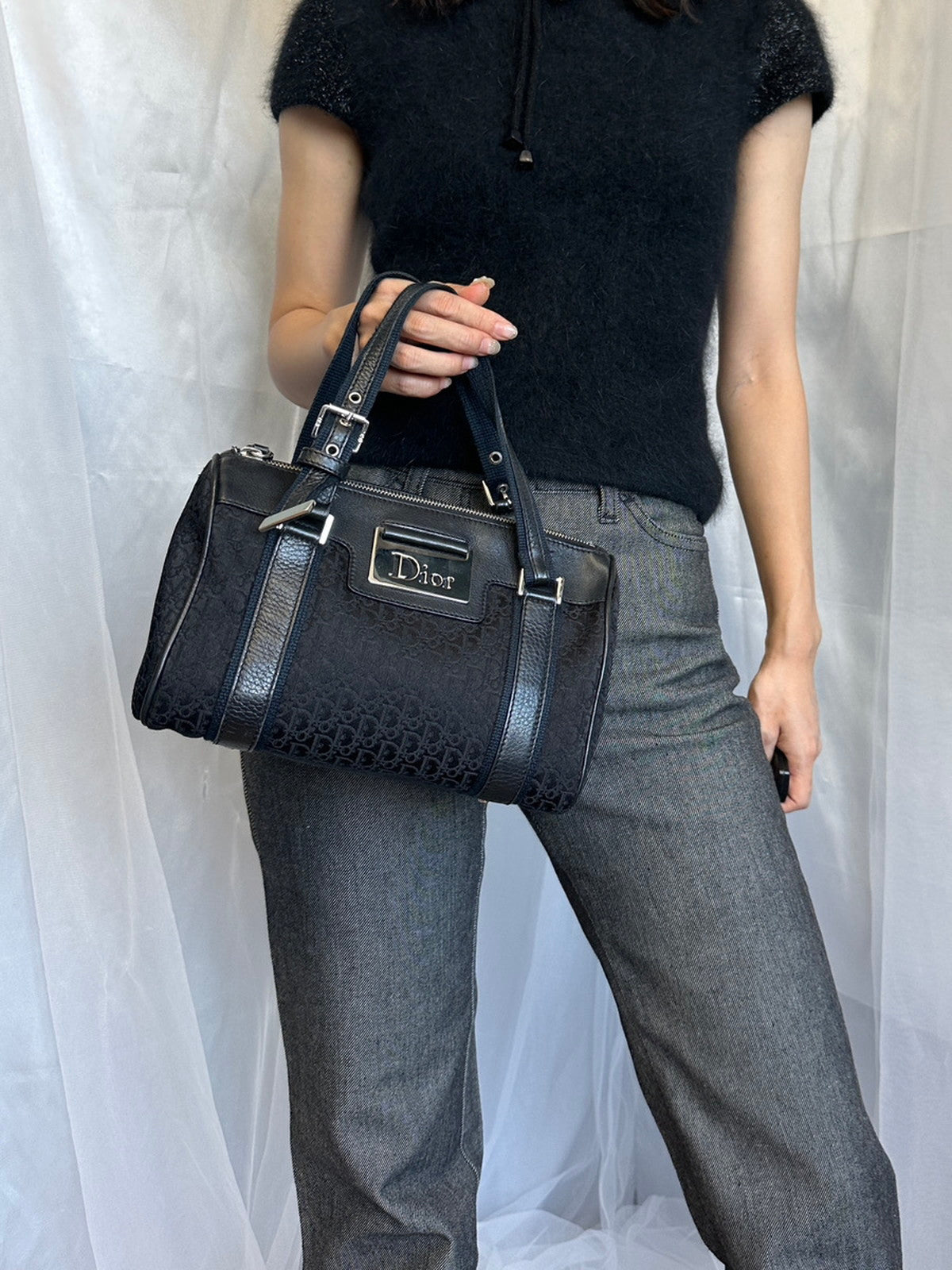 Christian Dior ミニボストンバッグ トロッター