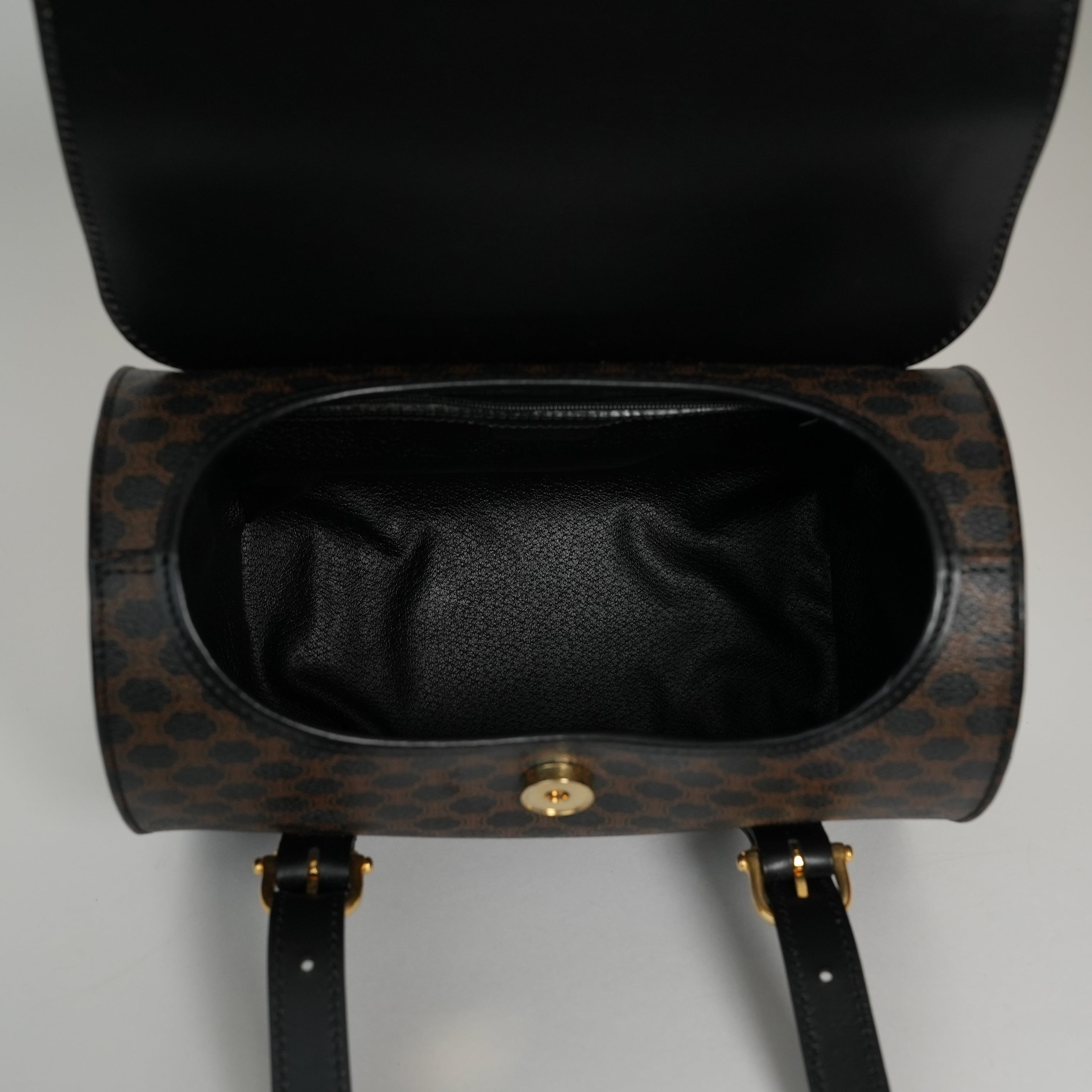 CELINE マカダム ブラゾン ボックスバッグ