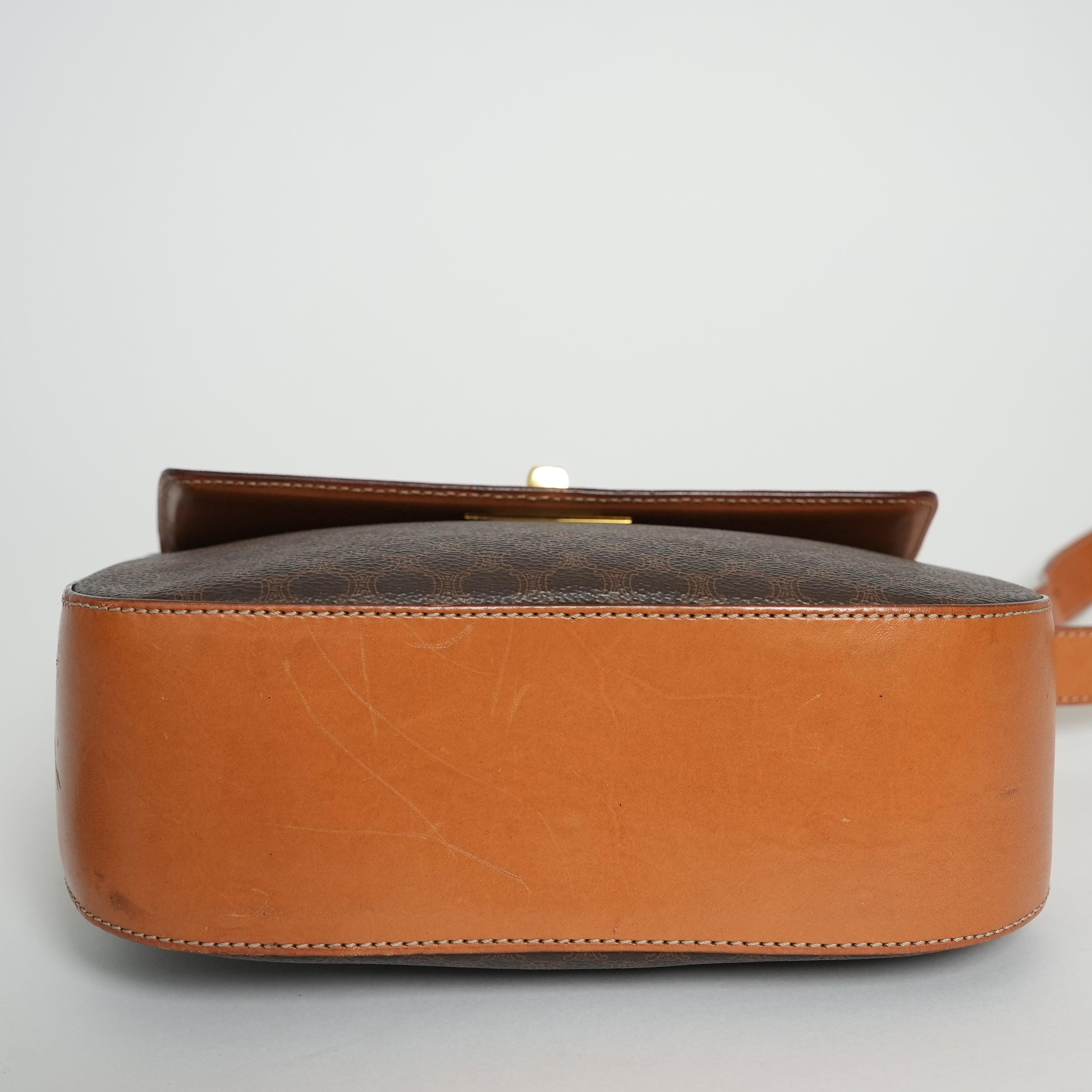 CELINE マカダム ショルダーバッグ