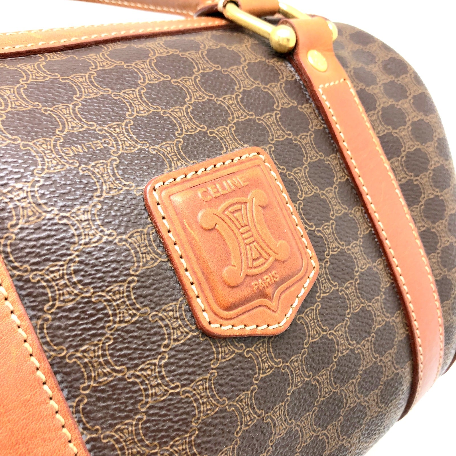 CELINE ミニボストンバッグ マカダム