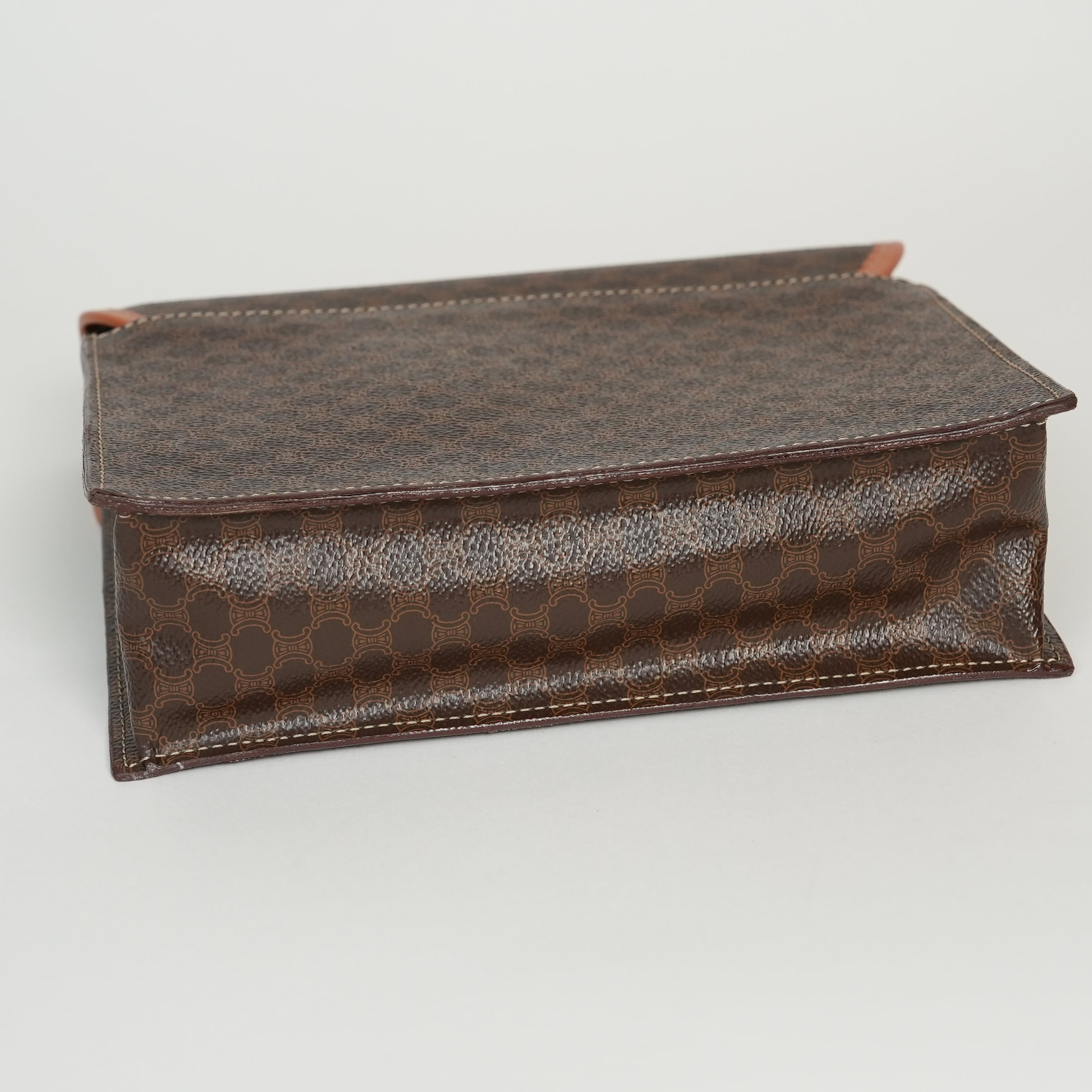 CELINE マカダム 2WAYハンドバッグ