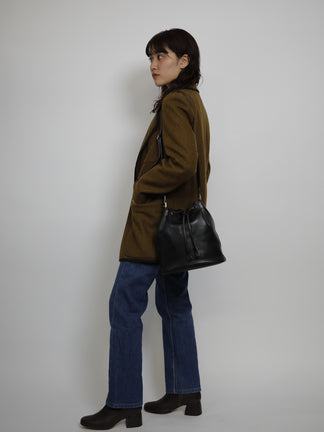 BURBERRY 巾着ショルダーバッグ