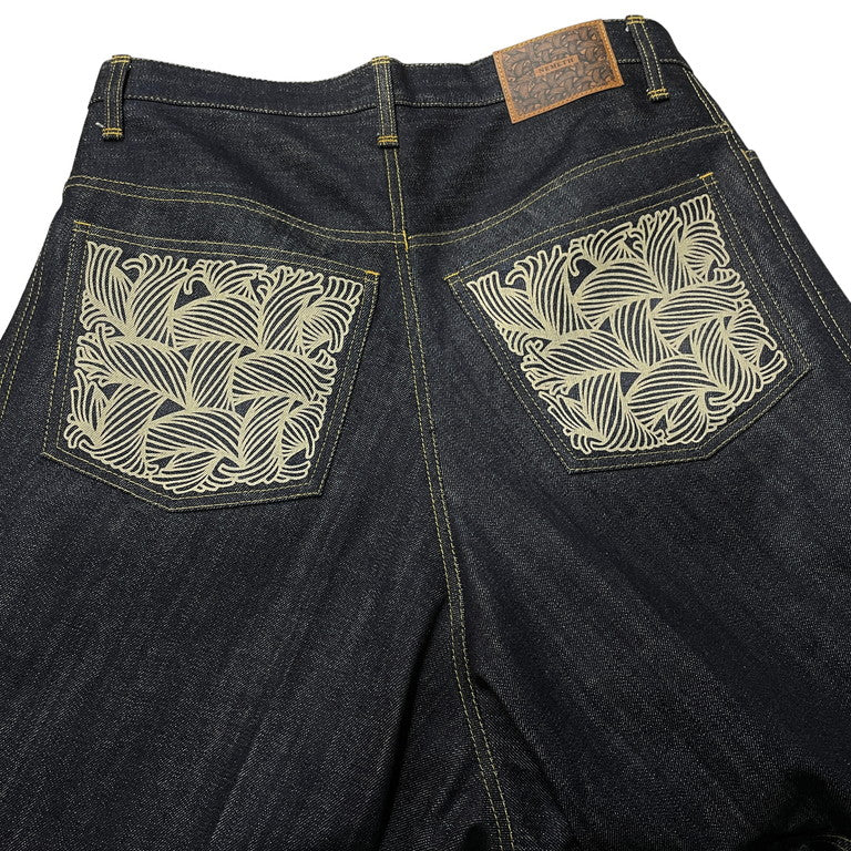 Christopher Nemeth Pocket rope print anatomical jeans