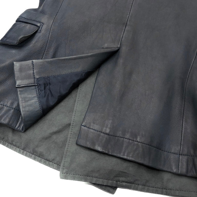 Y's 15AW Lamb leather double riders jacket