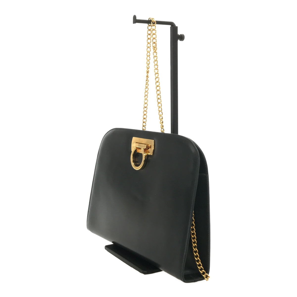 Salvatore Ferragamo チェーンショルダーバッグ 21-0587 ガンチーニ