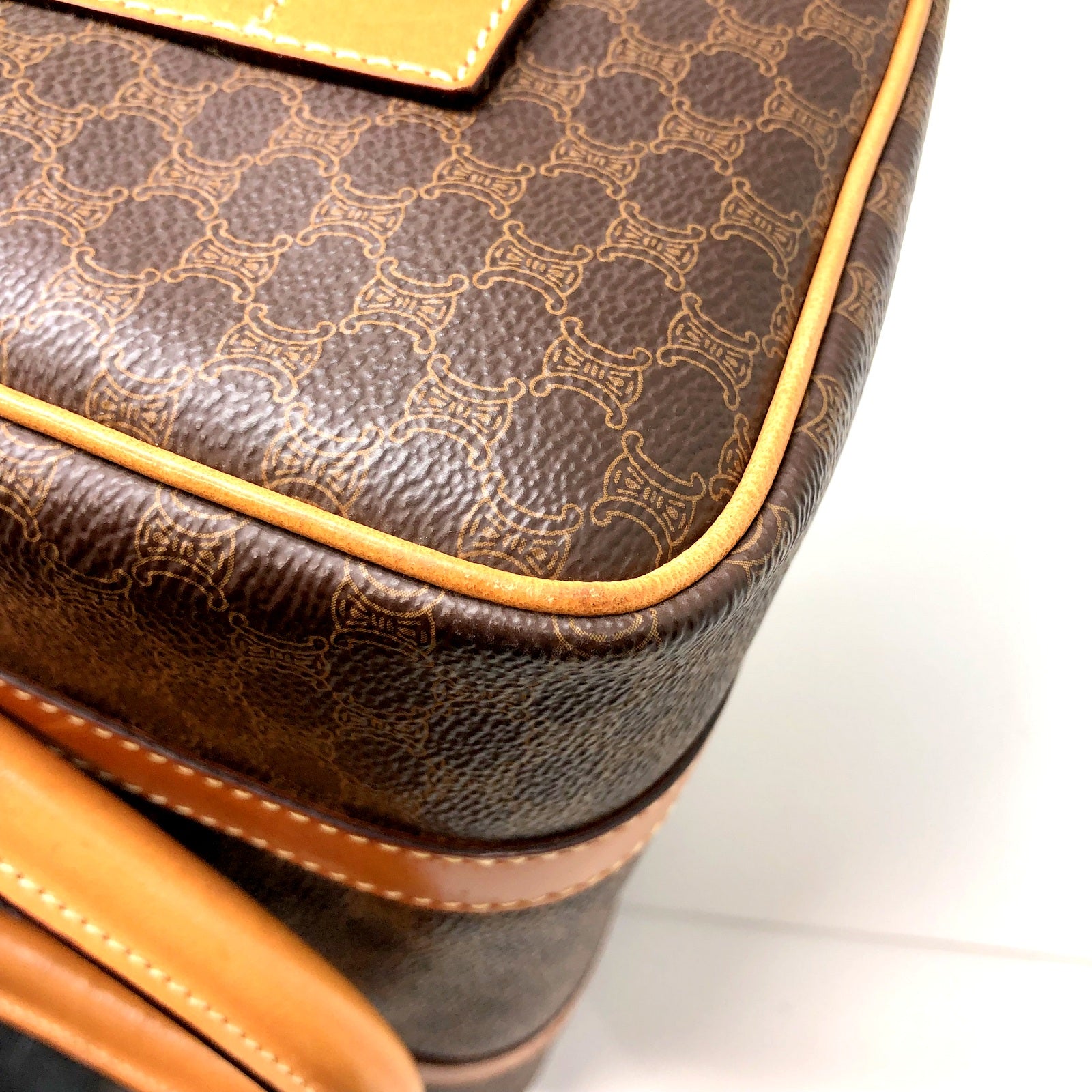 CELINE ミニボストンバッグ マカダム