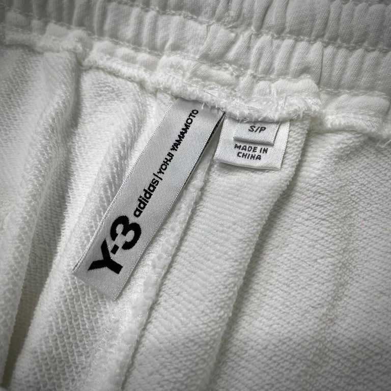 Y-3 19SS Embroidered sweat shorts