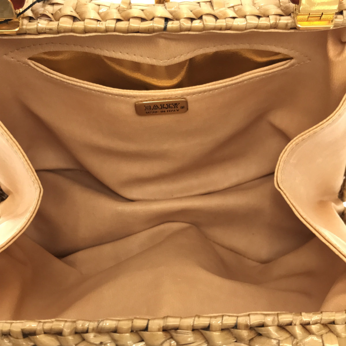 BALLY ハンドバッグ ストロー