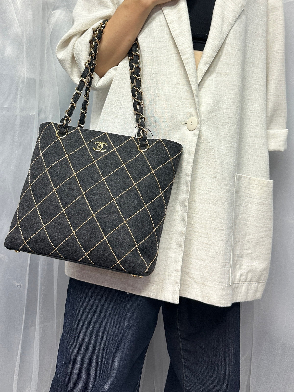 CHANEL トートバッグ