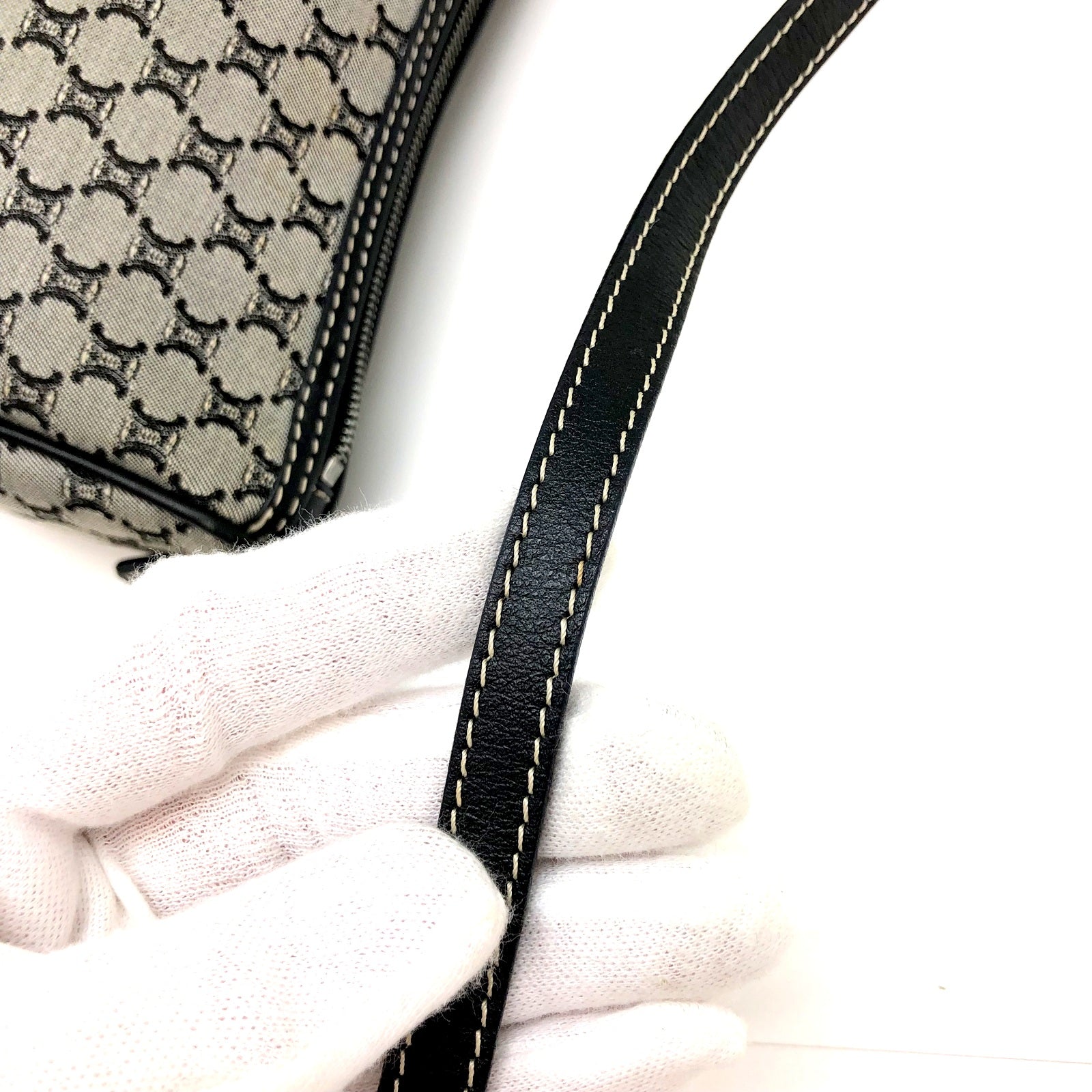 CELINE アクセサリーポーチ マカダム