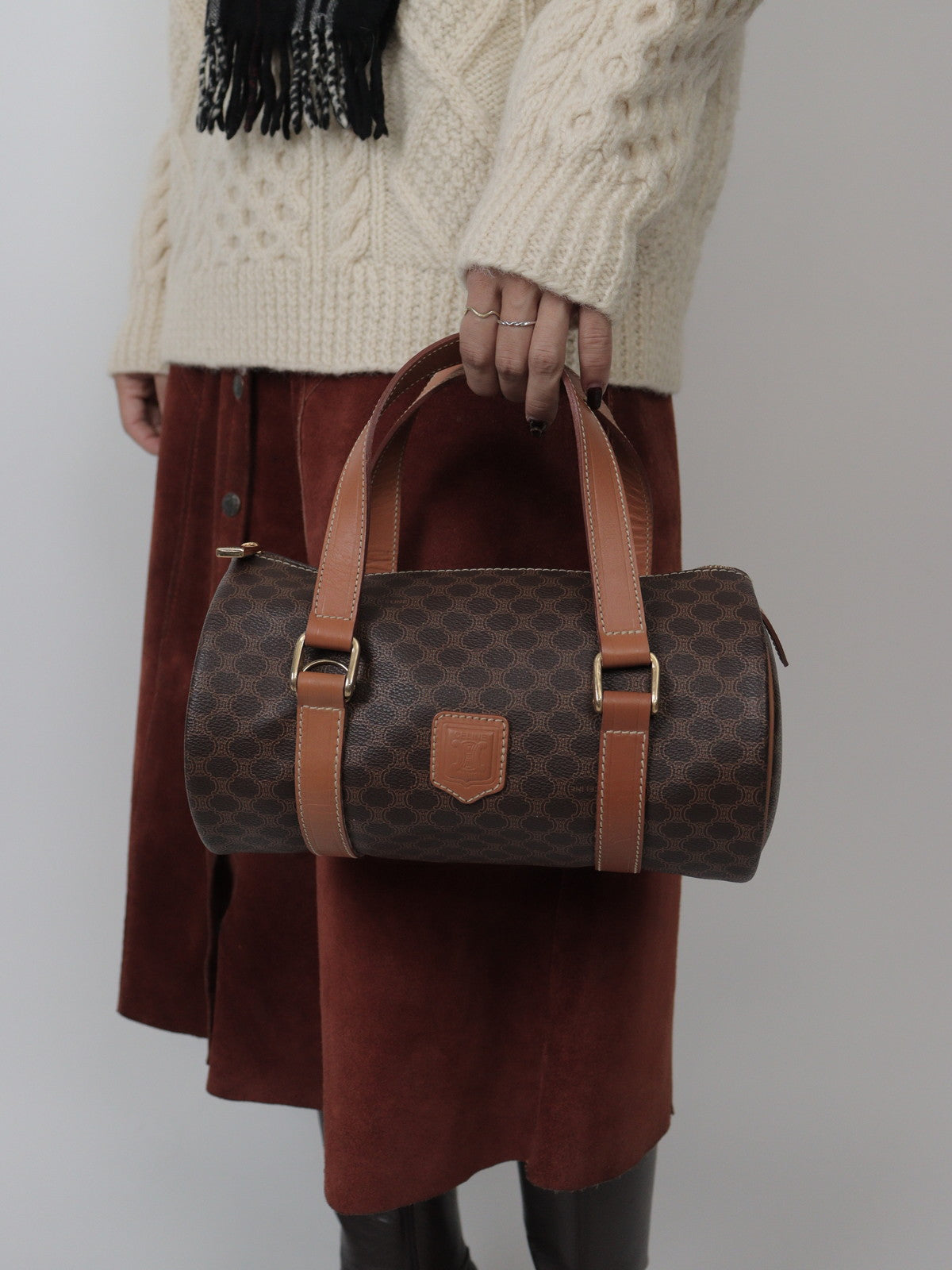 CELINE ハンドバッグ マカダム