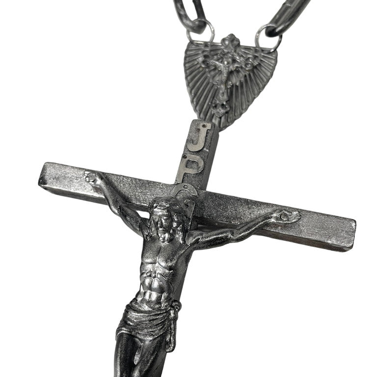 Jean Paul GAULTIER 磔刑クロスバッファローチェーンネックレス