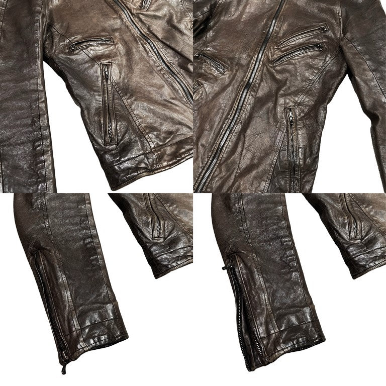 JULIUS 09AW Lamb leather jacket