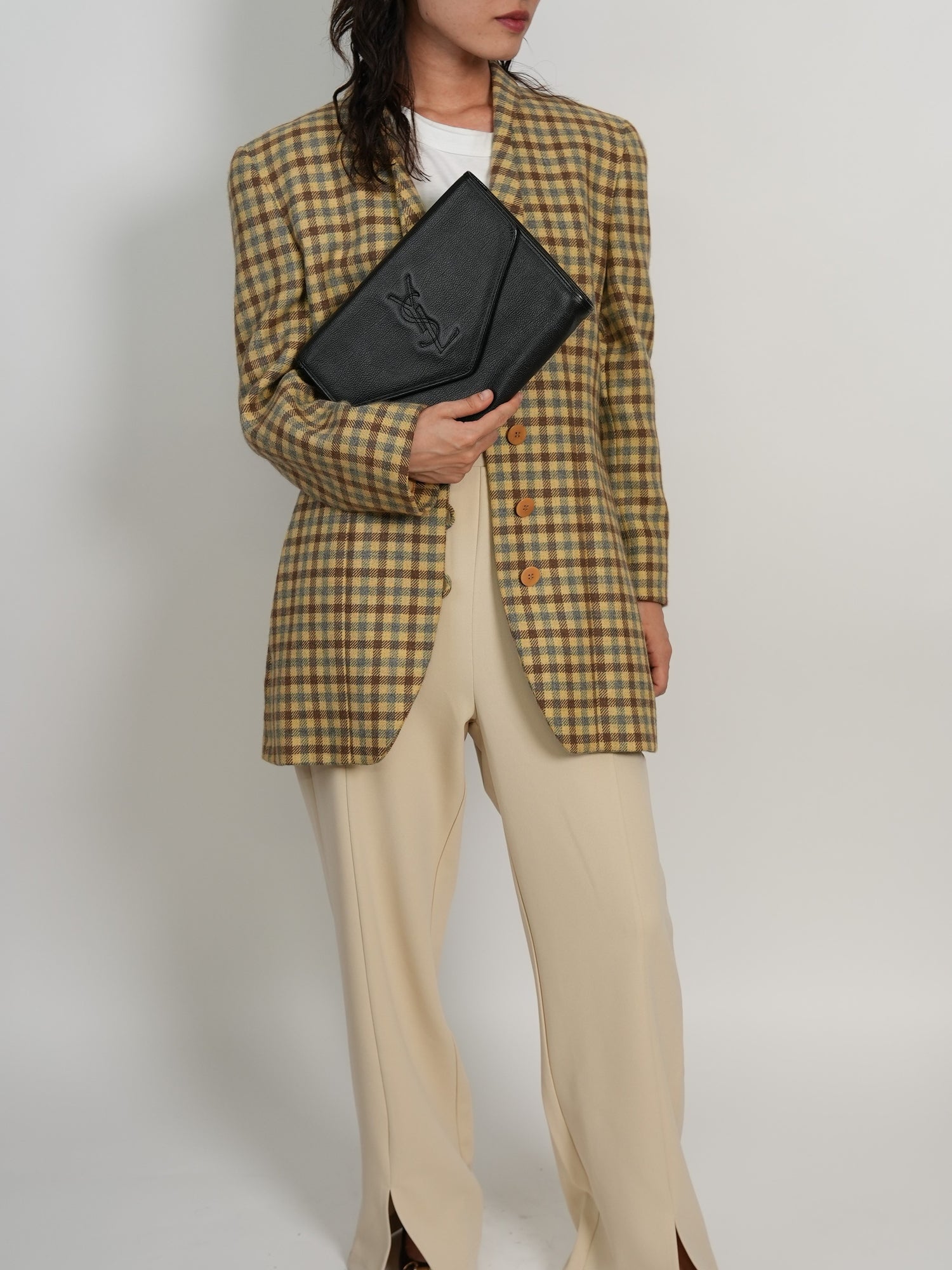 YVES SAINT LAURENT クラッチバッグ