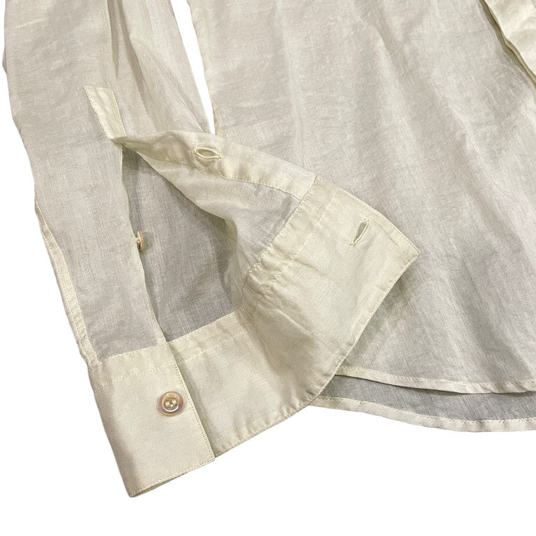 Alexander McQueen 05SS Cotton gauze shirt