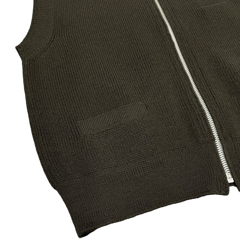 Yohji Yamamoto Pour Homme 95AW マルチポケットジップアップハイネックニットベスト Archive 90s 鹿鳴館期