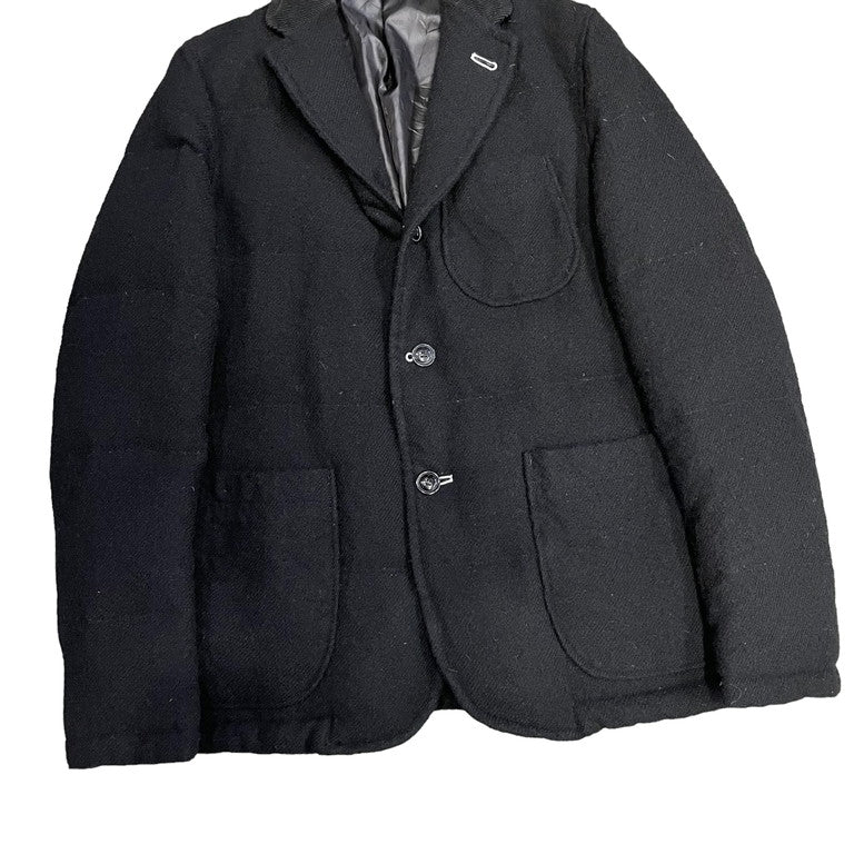 COMME des GARCONS HOMME 13AW Boiled wool tailored down jacket