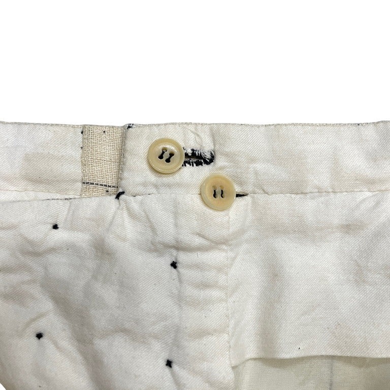 The crooked Tailor Handmade plaid pants