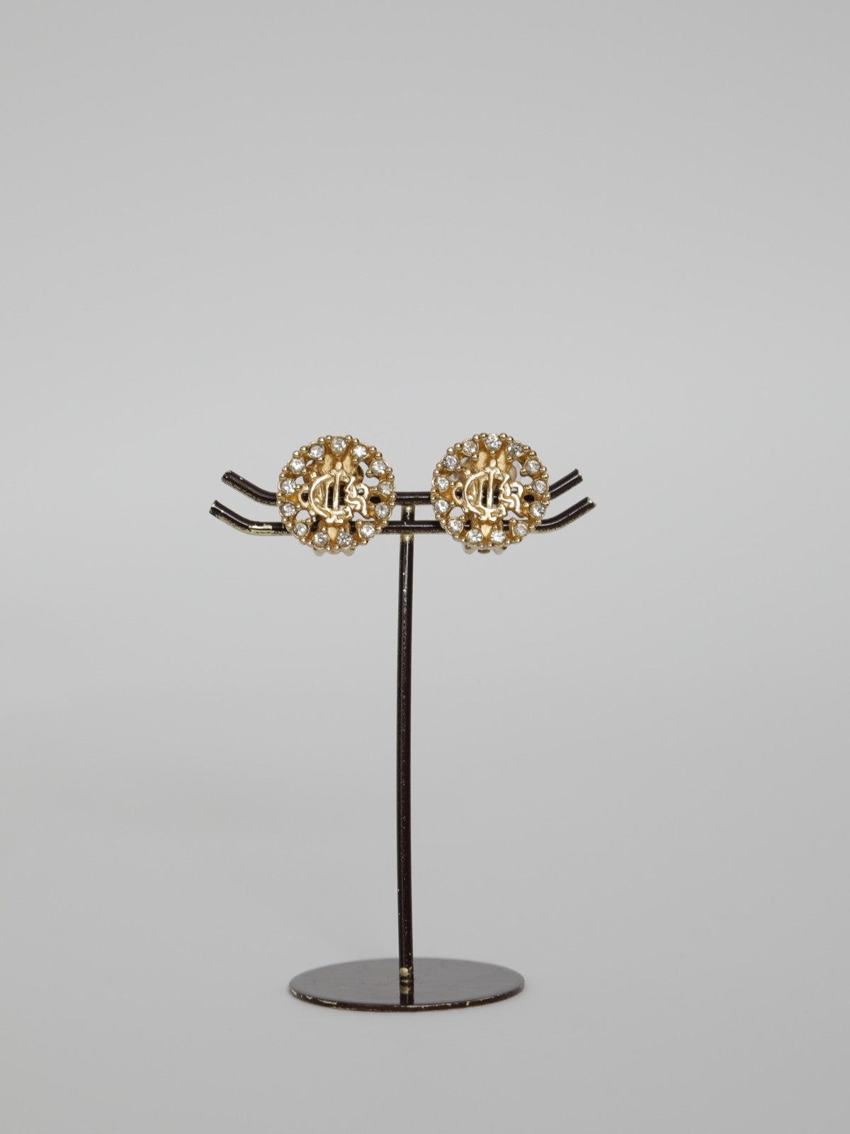 Christian Dior 丸形 イヤリング