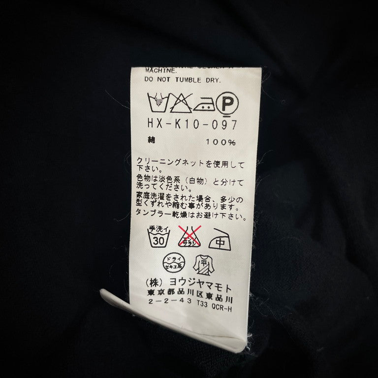 Yohji Yamamoto Pour Homme 13SS Slit knitted sweater