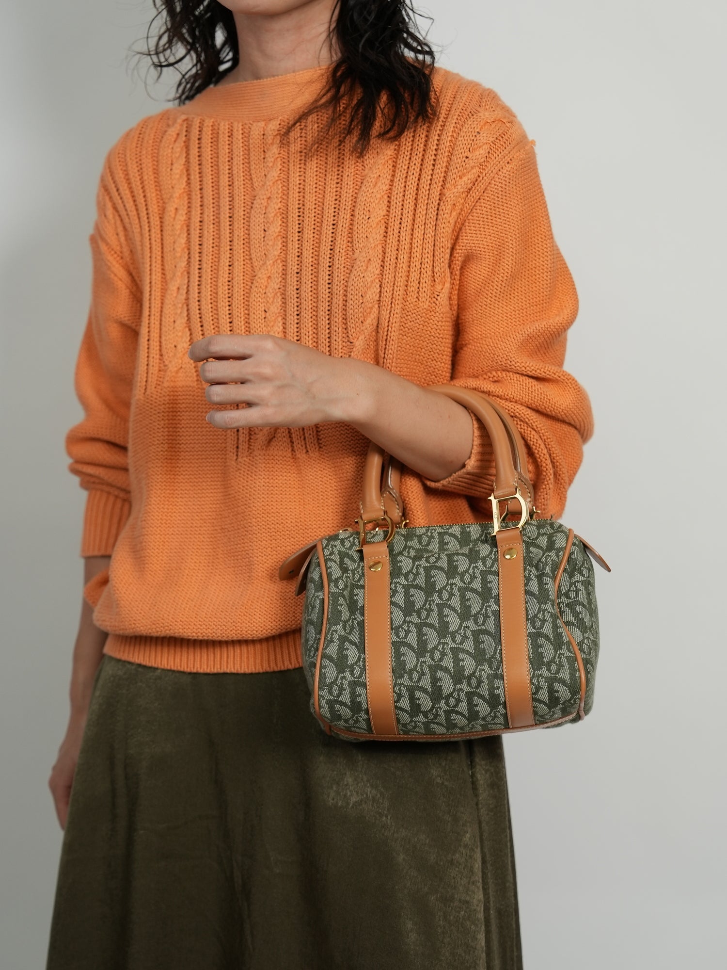 Christian Dior トロッター ミニボストンバッグ