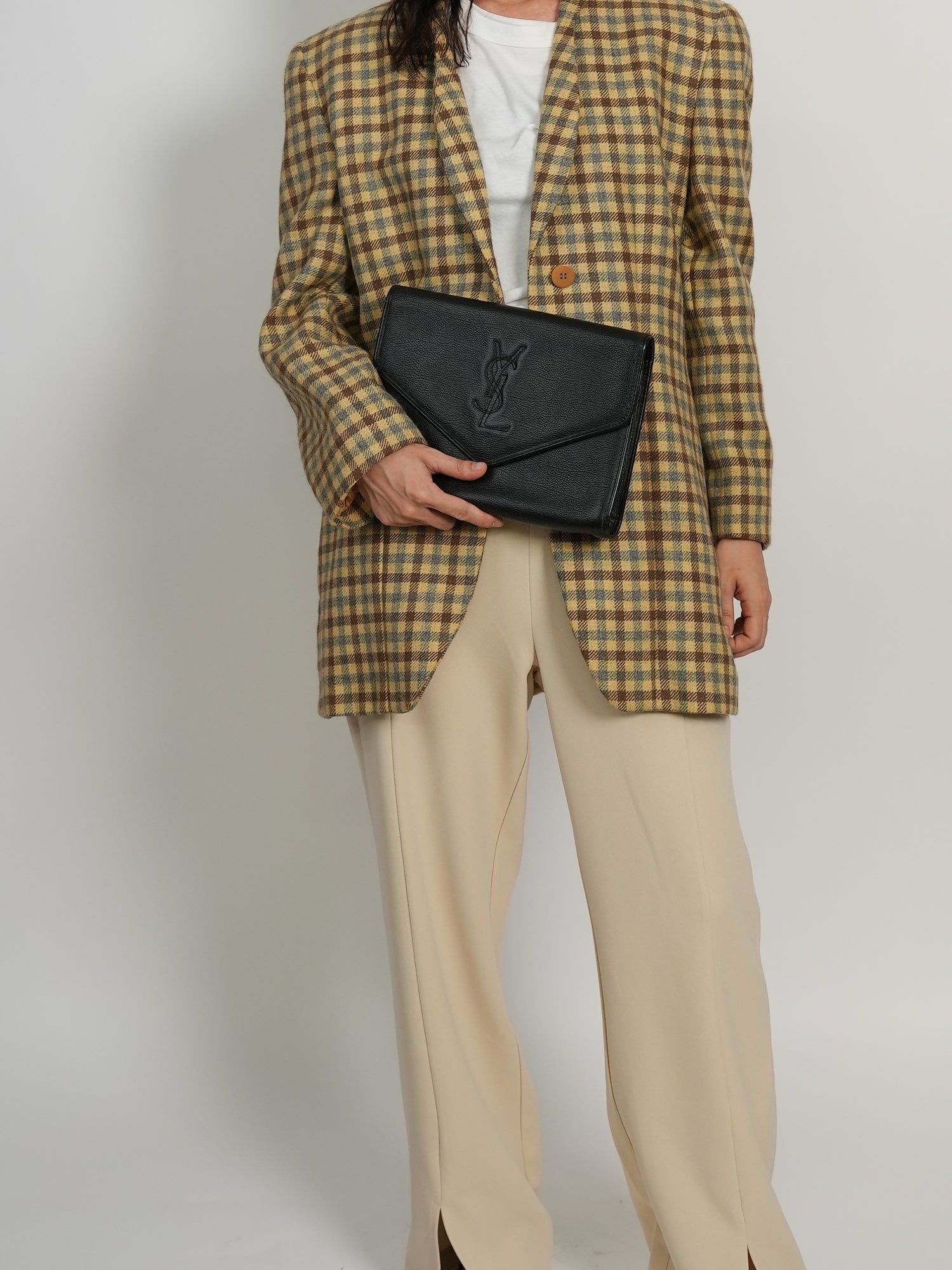 YVES SAINT LAURENT クラッチバッグ