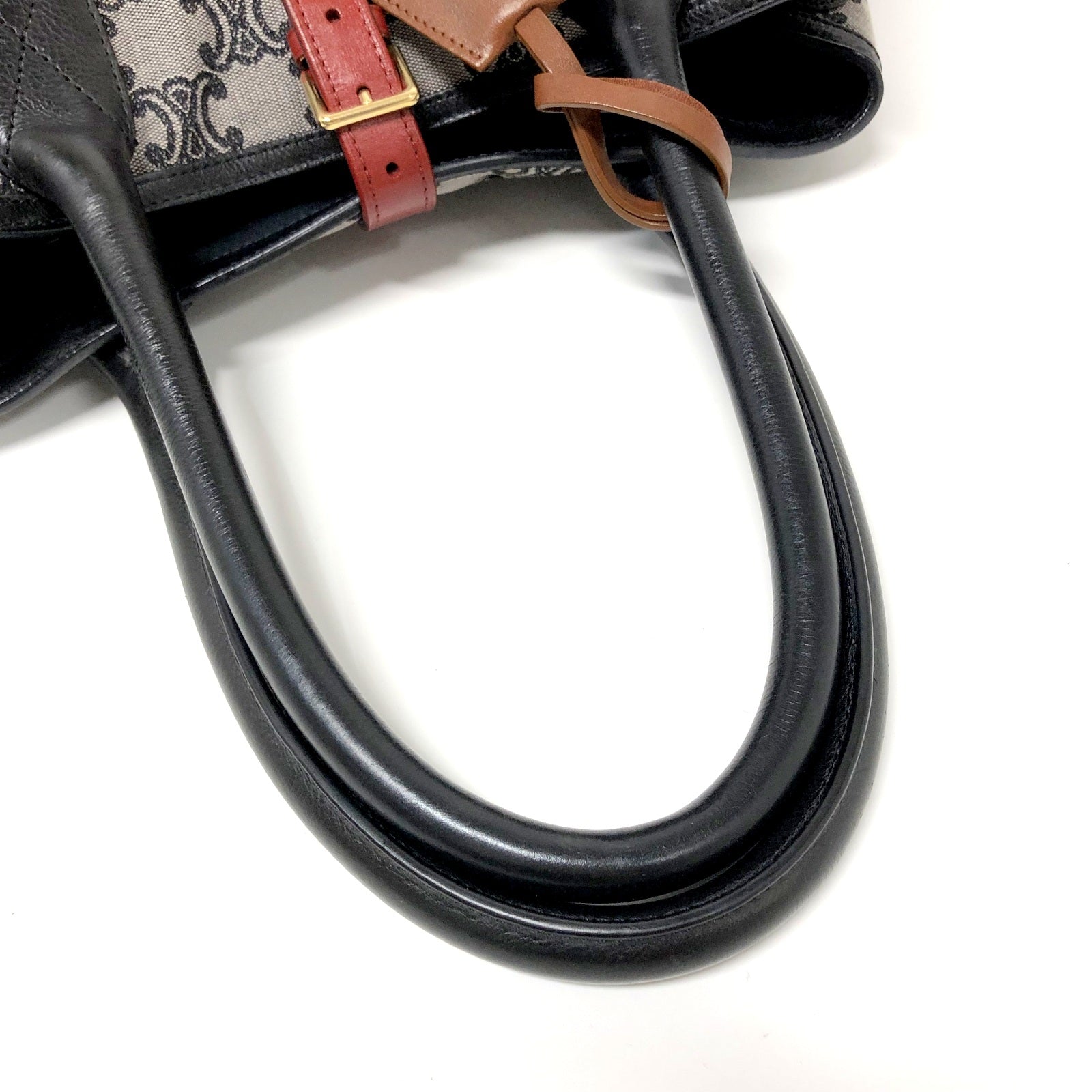 CELINE トートバッグ キャンバス マカダム