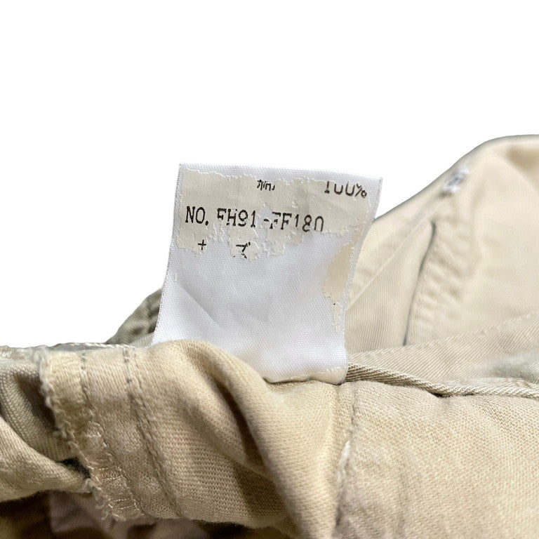 FINAL HOME 99SS コットンギャバジンパラシュートパンツ