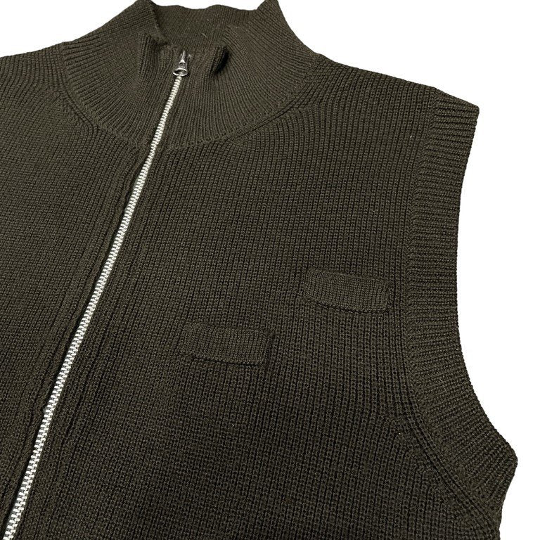 Yohji Yamamoto Pour Homme 95AW マルチポケットジップアップハイネックニットベスト Archive 90s 鹿鳴館期