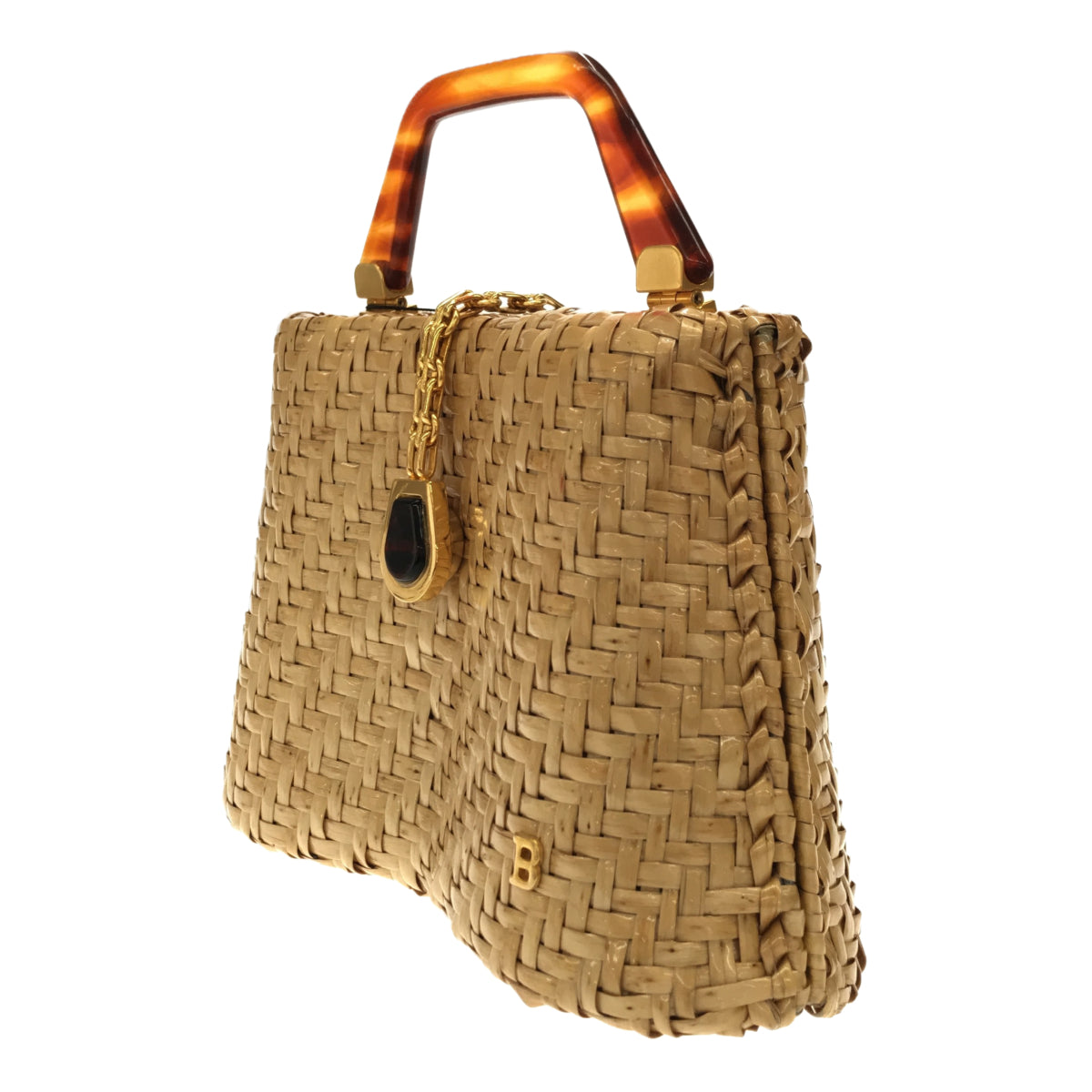 BALLY ハンドバッグ ストロー