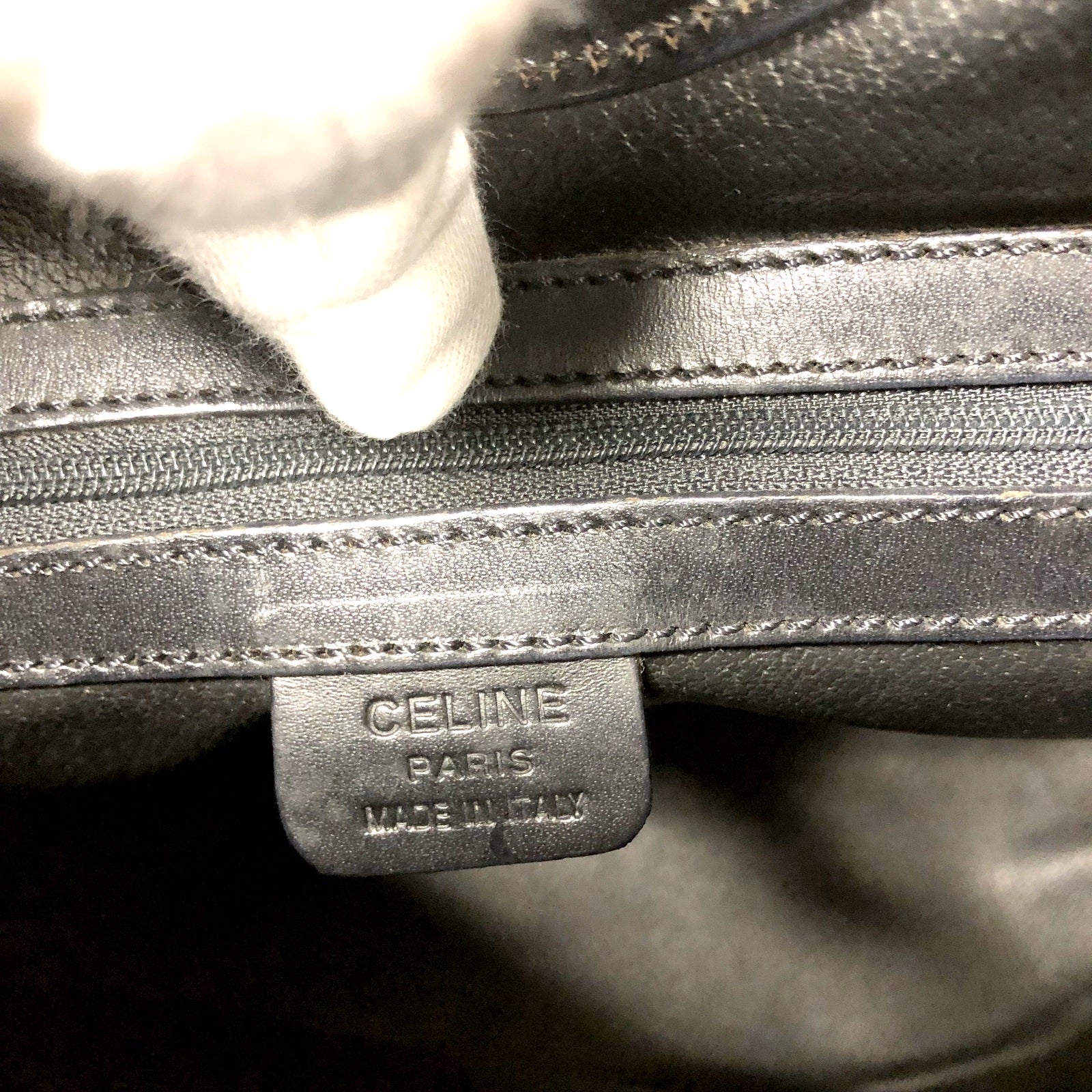 CELINE ハンドバッグ マカダム サークル