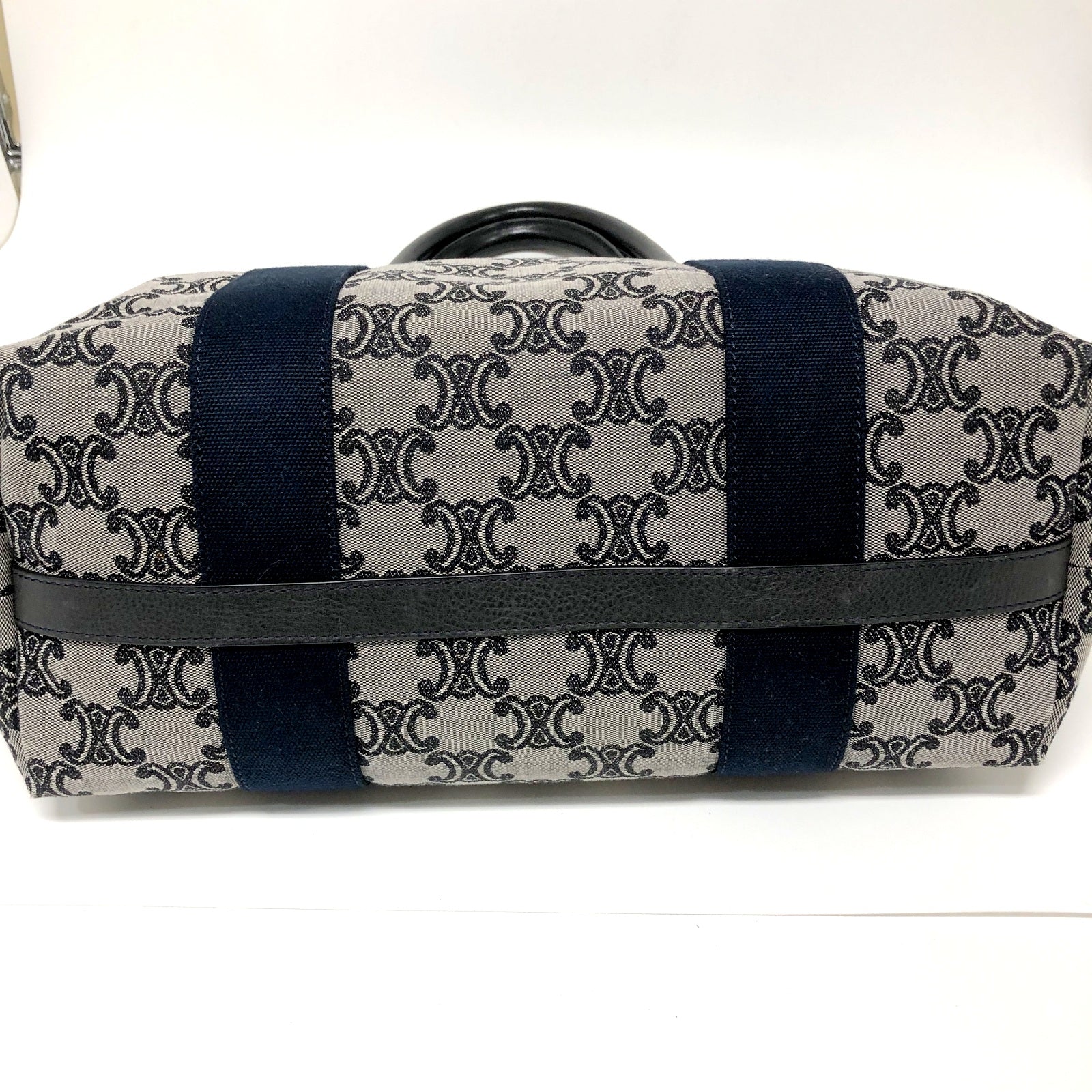 CELINE トートバッグ キャンバス マカダム