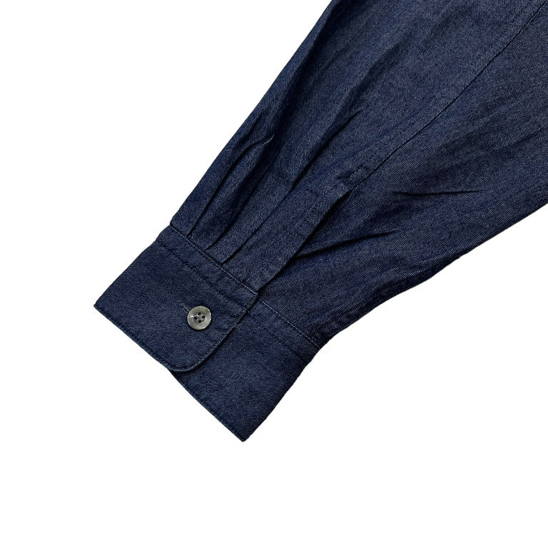 ISSEY MIYAKE MEN 91AW Band collar shirt