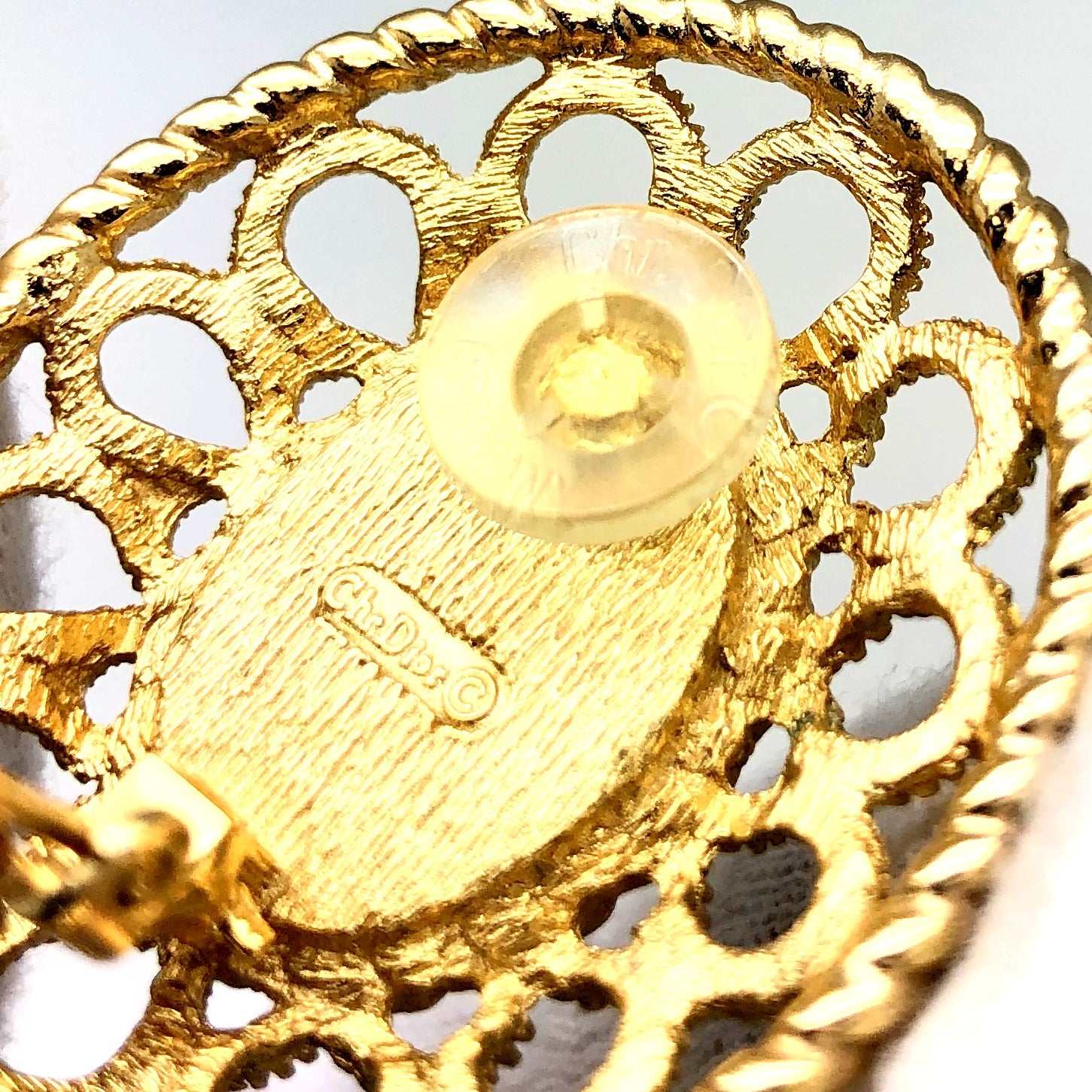 Christian Dior イヤリング ラピスラズリ