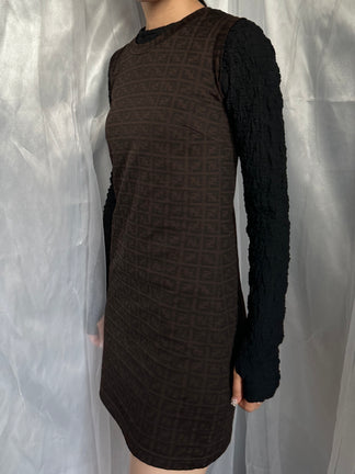 FENDI ノースリーブワンピース ズッカ