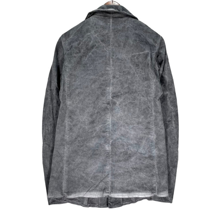 N/07 16SS Cold-dyed anatomical shirt