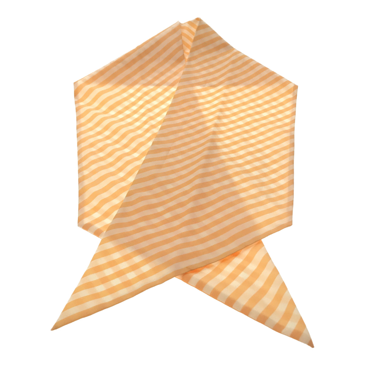 Christian Dior シルク混ストライプラウンドカラーシャツ