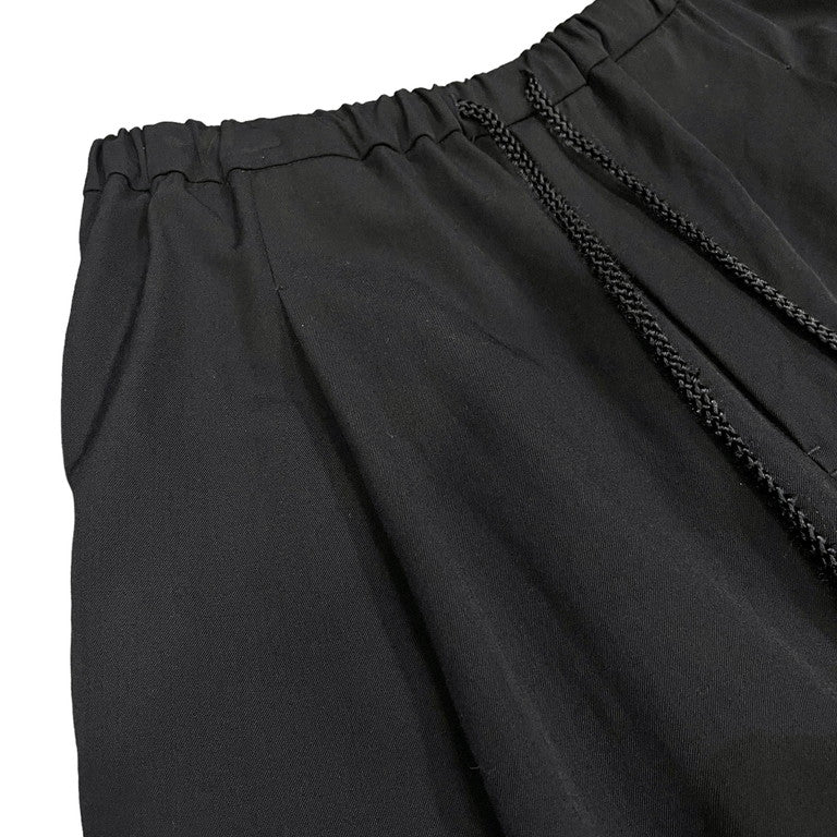BISHOOL Wool Gabardine sarouel Balloon pants