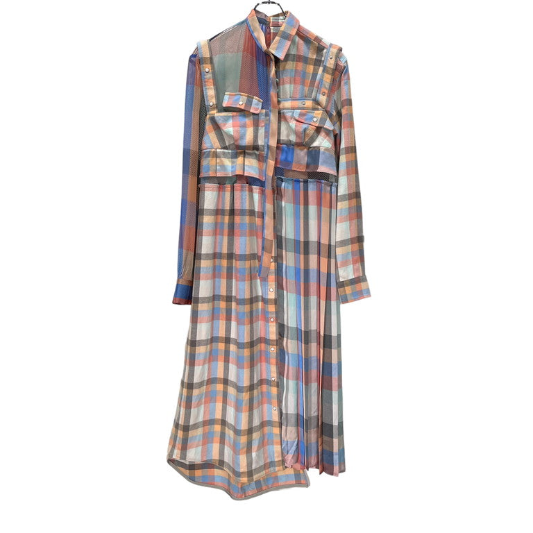 NEXT51｜D.F.L｜sacai 22AW Plaid switching dress