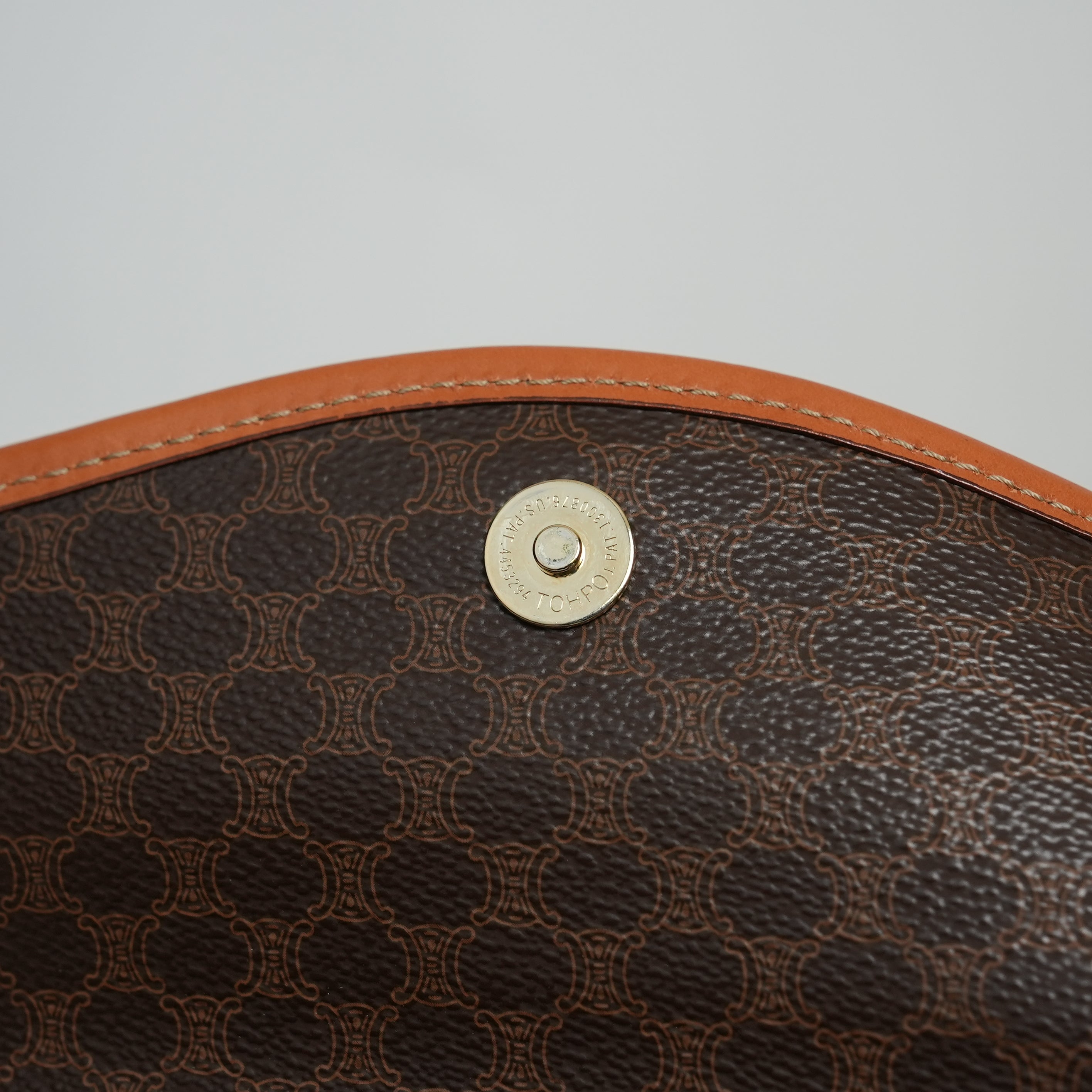 CELINE マカダム 2WAYハンドバッグ