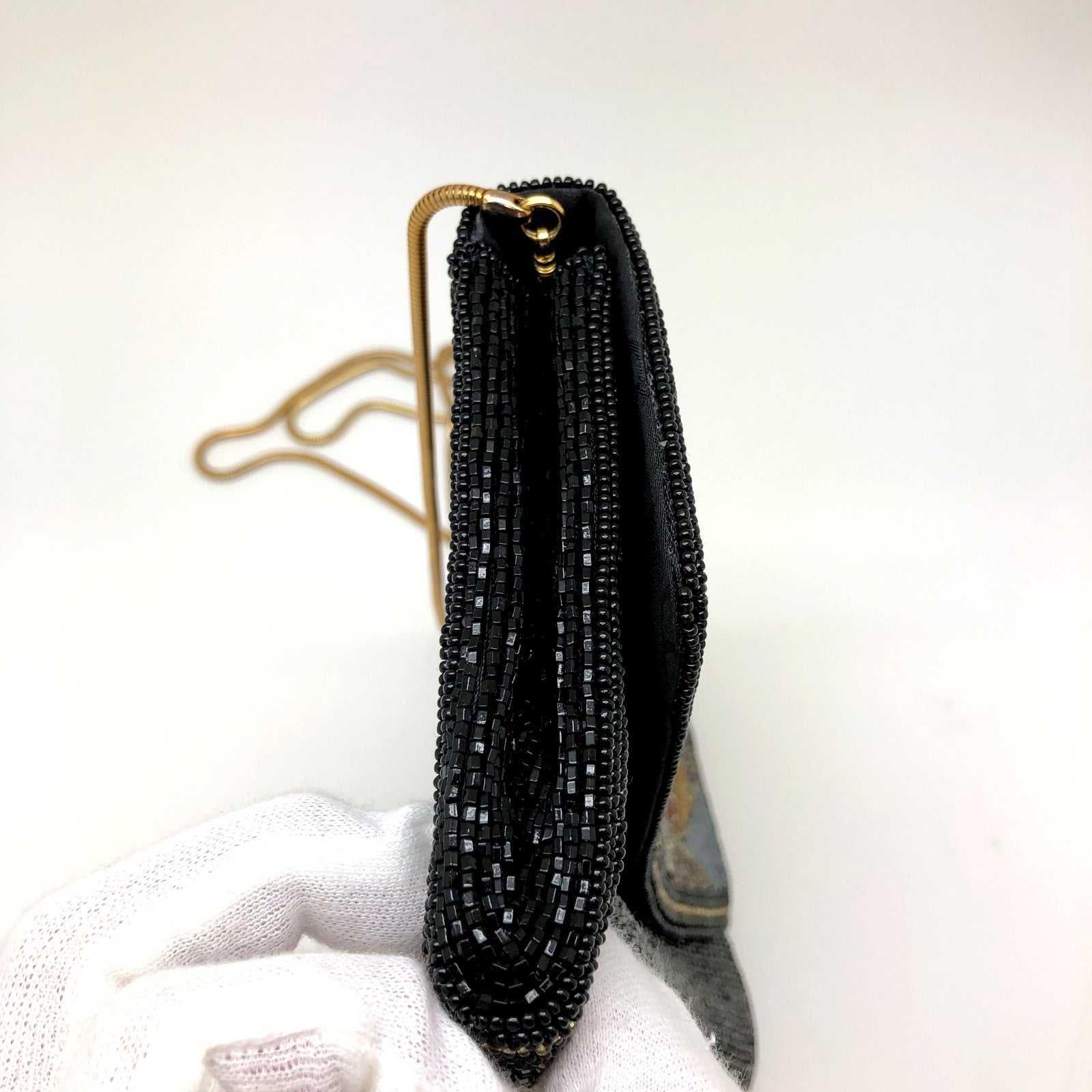 Christian Dior チェーン ショルダーバッグ ビーズ