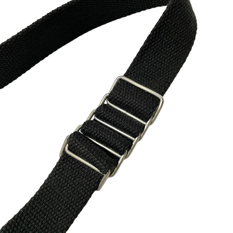 KRIS VAN ASSCHE Suede leather waist bag