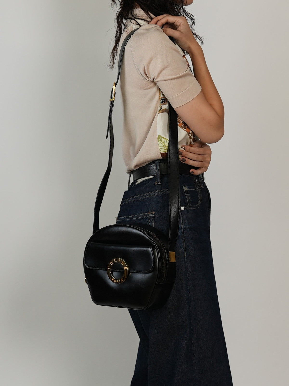 CELINE サークル ショルダーバッグ
